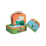 Petit Jour - Babar - Set de 3 valises Babar