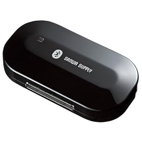 SANWA SUPPLY MM-BTAD16BK Bluetooth�I�[�f�B�I���V�[�o�[(�u���b�N)