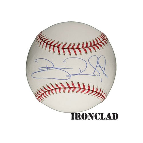 Brian Roberts Autographed Baseball w/ #