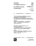 IEC 61261-2-1 Ed. 1.0 b:1994, Piezoelectric ceramic filters for use in electronic equipment - A specification in the IEC quality assessment system for ... - Qualification approval - Section 1: Bla