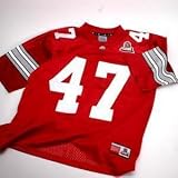 *ohio State - A.j. Hawk #47 - Youth Legends Of The Scarlet And Gray Jersey* - Small Red