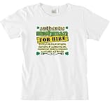 Authentic Irish For Hire - Seasonal and Holidays Women's Cut T-Shirt