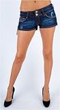 M Blue Eva Shorts (Sw2312189) - Dark Wash