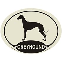European Style Auto Decal - Greyhound
