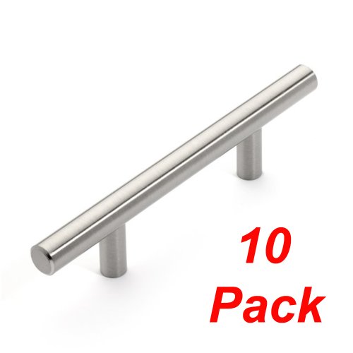 Dynasty Hardware P-1001-SN European Bar Style Cabinet Pull 5-3/4