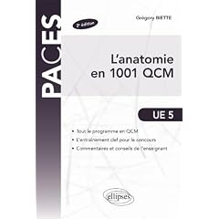 Anatomie en 1001 QCM