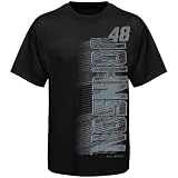 Chase Authentics Jimmie Johnson Blackout Sketch T-Shirt - Black