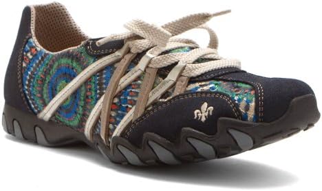 Rieker Women's Estelle 49011 Navy/Colibri/Muschel/Silver 42 M EU (10-10.5 US Women)