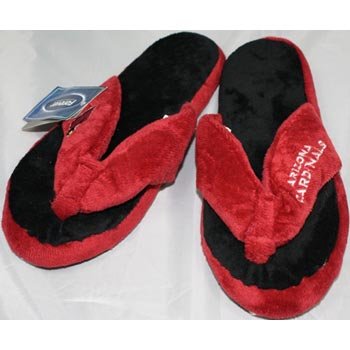 Arizona Cardinals NFL Flip Flop Thong Slippers - L