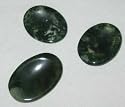 Moss Agate Worry Stone