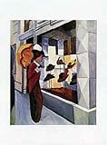 August Macke - Hutladen Poster Kunstdruck (70 x 50cm)