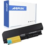 SAVE $51 - AGPtek 7200 mAh 9cells Battery for IBM LENOVO ThinkPad R61 T61 R61i R61e T400 R400 Series fits 42T5225 42T5227 42T5262 42T5264 42T5229 41U3197 42t5263 42t5230 43R2499 42T4530 42T4531 series Laptop (14-inch wide) $54.99