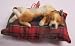 Sleeping Beagle Christmas Ornament