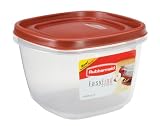 Rubbermaid 7J67 Easy Find Lid Square 7-Cup Food Storage Container