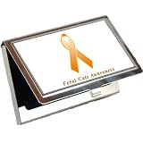 Feral Cats Awareness Ribbon Business Card Holder