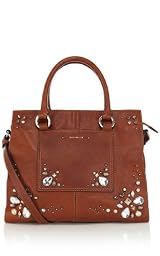 Leather and Jewel Tote