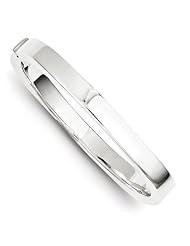 Sterling Silver 7mm Hinged Bangle, Best Quality Free Gift Box Satisfaction Guaranteed