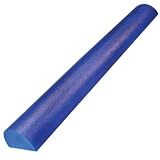 36 in. Half Foam Roller in Blue