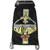 NEW ORLEANS SAINTS SUPER BOWL XLIV CHAMPIONS NYLON DRAWSTRING BACKPACK