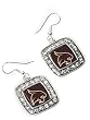 Licensed Texas State Bobcats College Earrings Fashion Jewelry