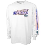 Youth Florida Gators L/S White Dot Pattern Tee