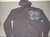 XTREME COUTURE SHOCK ZIP UP HOODED SWEATSHIRT XX-LARGE