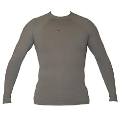 Men's Klever Side Insert Long Sleeve Workout / Gym / Yoga Stretch T-Shirt