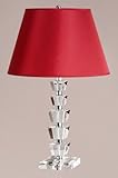 Orly Table Lamp with Classic Shade in Crystal