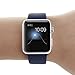 Apple Watch Band,Teslasz Soft Silicone Replacement Sports Wristbands Straps for Apple iWatch All Models (Dark blue 38 MM)