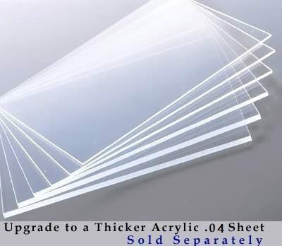 US ART 4x6 Acrylic Sheet for Picture Frame Poster Frame .040"