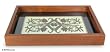 Wood tray, 'Mughal Splendor'