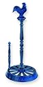 Old Dutch 051SB 2-Tone Rooster-Design Standing Paper-Towel Holder, Blue