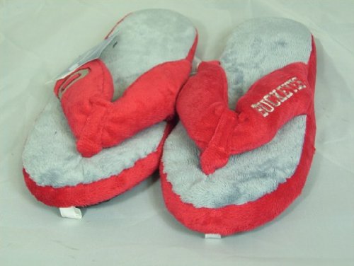Ohio State Buckeyes NCAA Flip Flop Thong Slippers