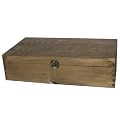 Weinkiste mit Klappdeckel f�r 2 Flaschen | Wooden boxes with hinged lid for 2 bottles