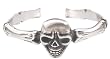 Gothic Skull & Bones Pewter Bracelet