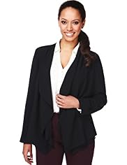 Open Front Waterfall Tailored Jacket