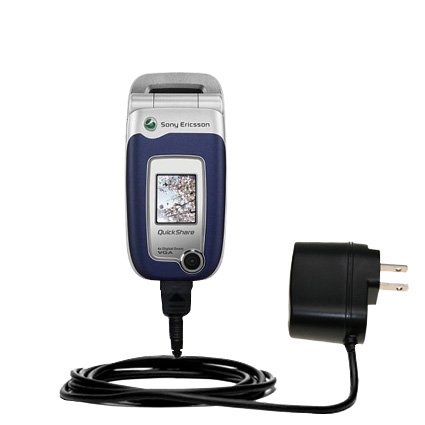 Rapid Wall / AC Charger for the Sony Ericsson z520c - Gomadic Brand w/ TipExchange Technology