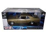 1970 Chevrolet Nova SS Brown 1:24 Diecast Model Car
