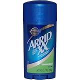 Arrid XX Antiperspirant/Deodorant Solid, Unscented, 2.7-Ounce Sticks (Pack of 6)
