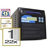 Produplicator 1-1 LightScribe Burner 22X DVD CD Duplicator