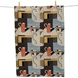 V&A 'Mugs' Tea Towel||EVAEX||AFTYM
