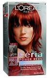 LOreal Feria Power Reds Hair Color - #R68 Ruby Rush (Rich Auburn True Red) - 1 EA