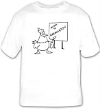 T-shirt with funny, “black and white”, teacher, wishes, chicken, text, greeting, “welcome to Washington”, anthropomorphism, cock, bird