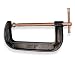 8" H-D "C" CLAMP W/COPPER