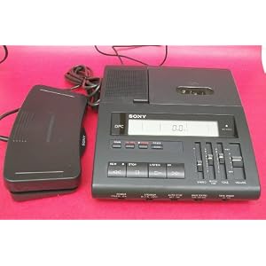 Sony Bm890 Bm-890 Microcassette Transcription Transcriber Machine 2-speeds by Sony