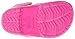 crocs Kids' Butterfly PS Light-Up Clog (Toddler/Little Kid),Neon Magenta/Carnation,11 M US Little Kid