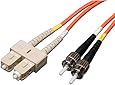 Tripp Lite Duplex Multimode 62.5/125 Fiber Patch Cable (SC/ST), 3M (10-ft.)(N304-010)
