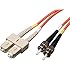 Tripp Lite Duplex Multimode 62.5/125 Fiber Patch Cable (SC/ST), 2M (6-ft.)(N304-006)