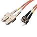 Tripp Lite Duplex Multimode 62.5/125 Fiber Patch Cable (SC/ST), 2M (6-ft.)(N304-006)