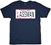 Seinfeld Assman NYC Plate Navy T-shirt Tee
